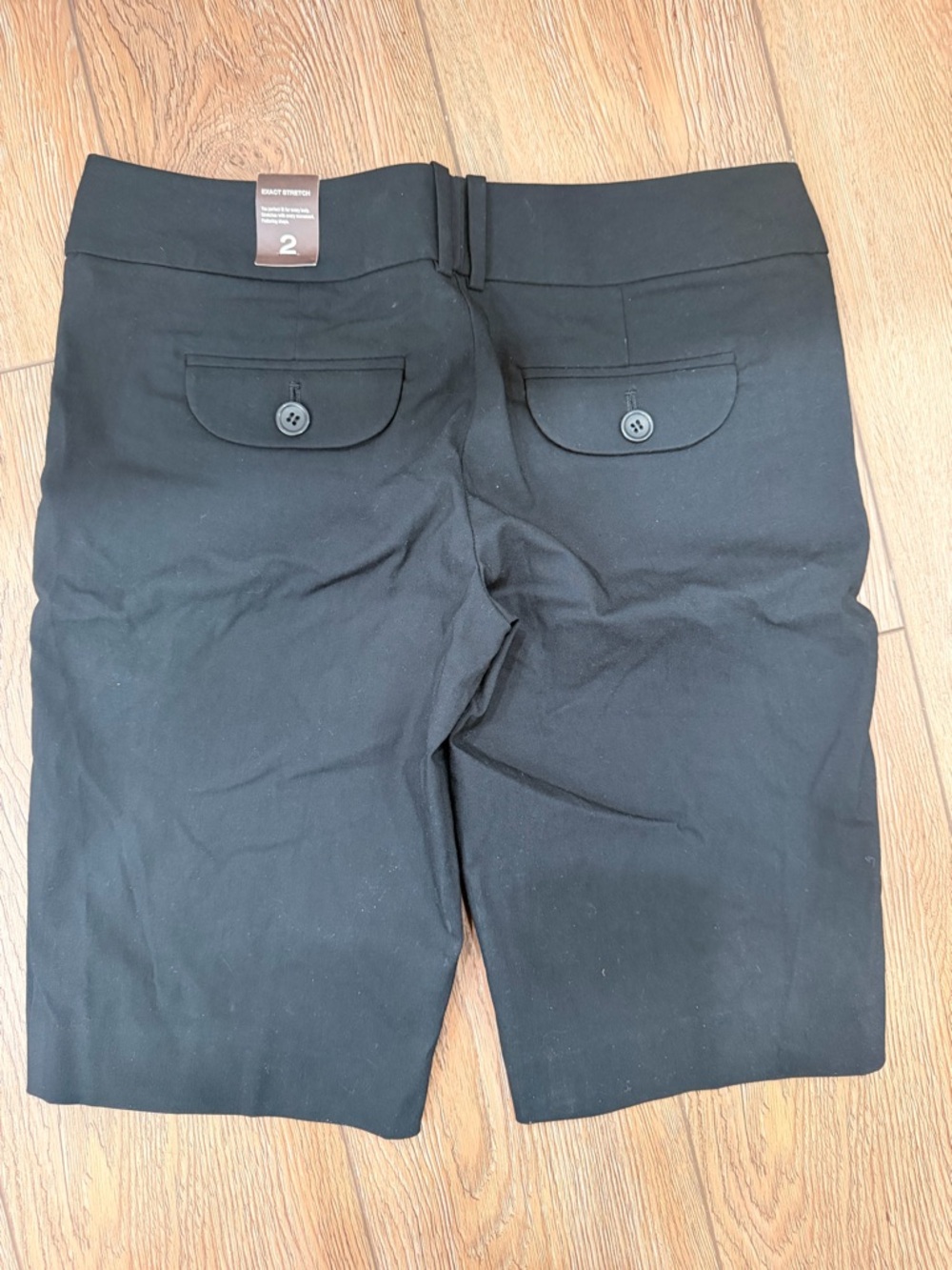 The Limited Black Tailored Bermuda Shorts 0062